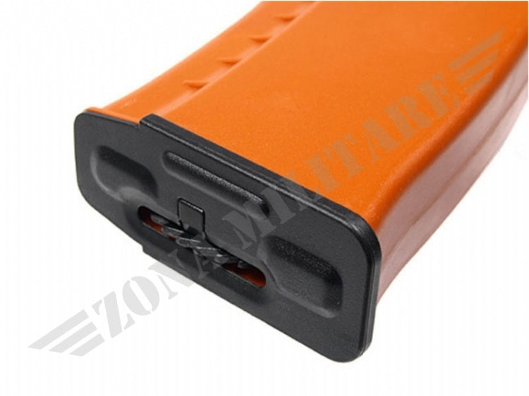 Caricatore Hi Cap 500Bbs Ak74 Bakielit Orange