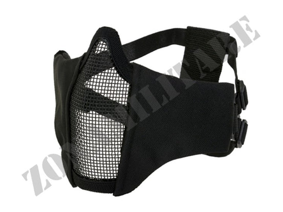 Face Mask Nylon Mesh Colorazione Black