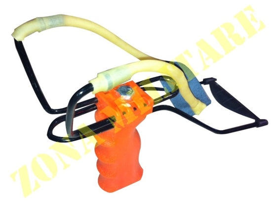 Fionda Modello Ab6 Slingshot Abs E Metallo