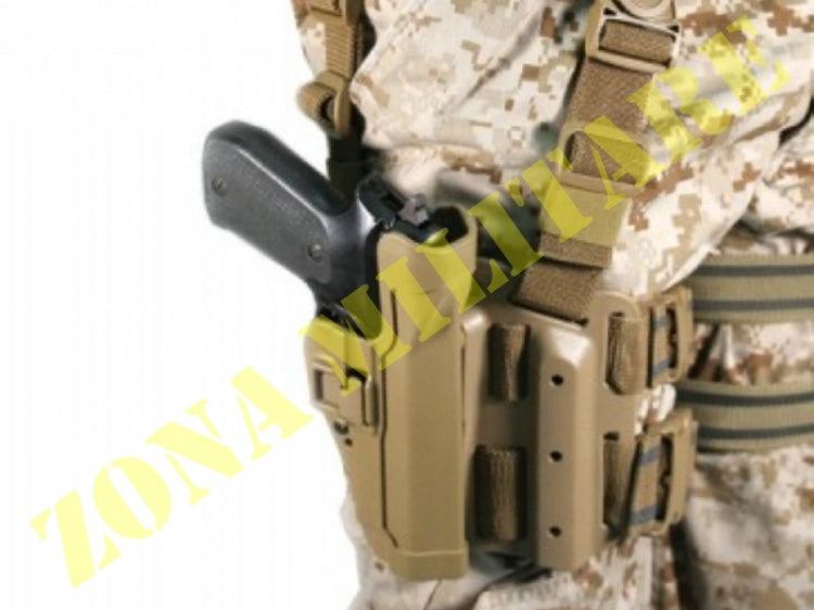 Fondina Cosciale Blackhawk Serpa Coyote Brown