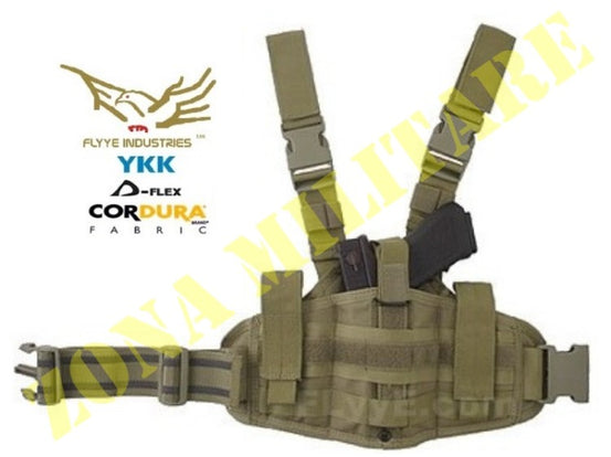 Fondina Cosciale Flyye Modulare Colore Verde