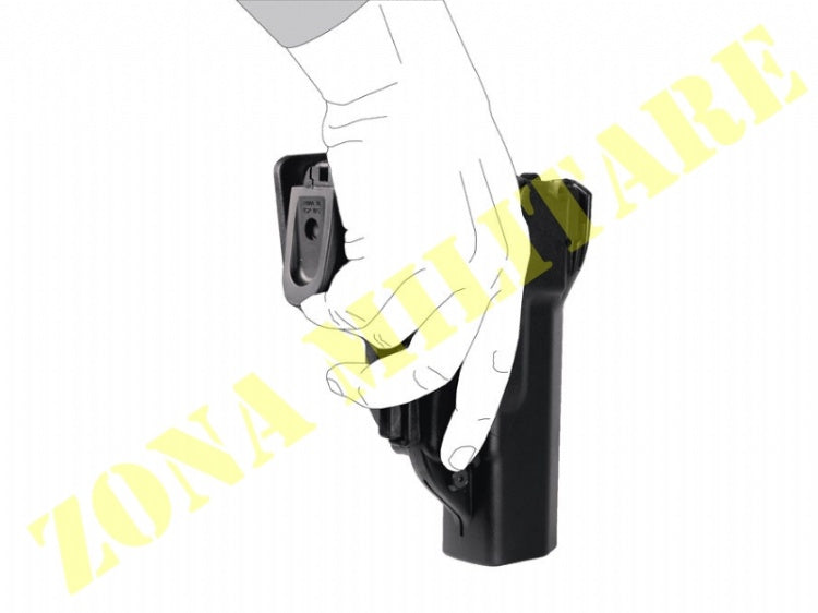 Fondina Shockwave concealment colore nero Vega Holster
