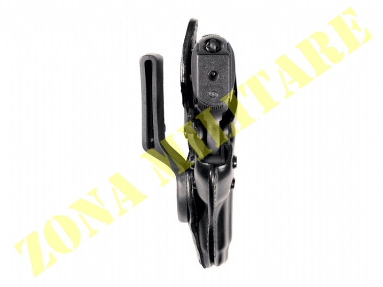 Fondina Vega Holster In Pelle Da Cintura Nera