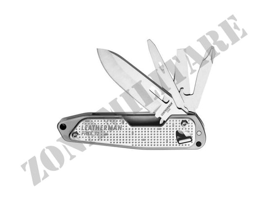 Multifunzione Free T2 Steel Leatherman 8 Utensili