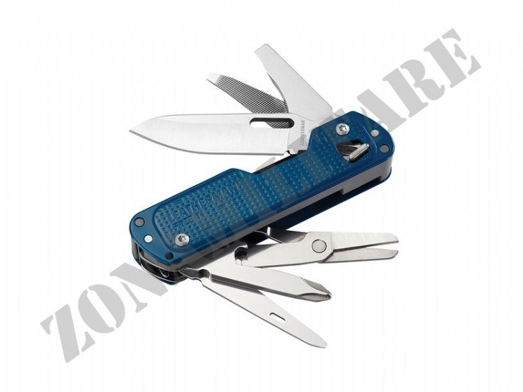 Multifunzione Free T4 Navy Leatherman 12 Utensili