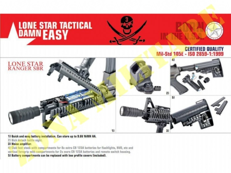 Fucile Marca Lone Star Ranger Sbr Full Metal