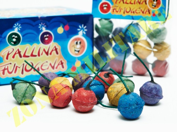 Palline Fumogene In Bustina Colori Assortiti