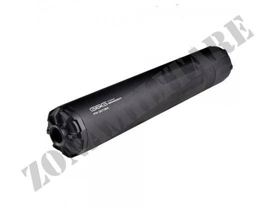 Silenziatore G&G Goms Mk1 Nero Con Lavorazioni Sul Fusto