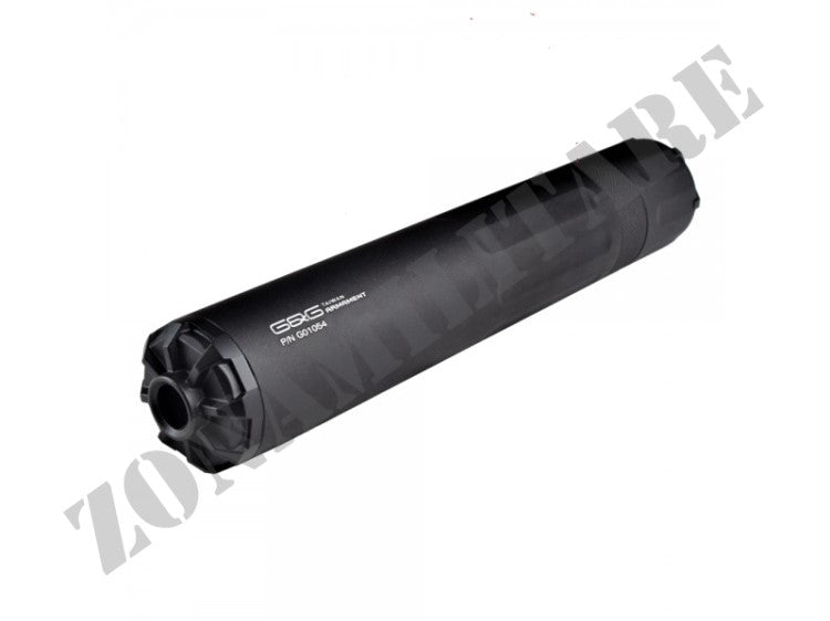 Silenziatore G&G Goms Mk1 Nero Con Lavorazioni Sul Fusto