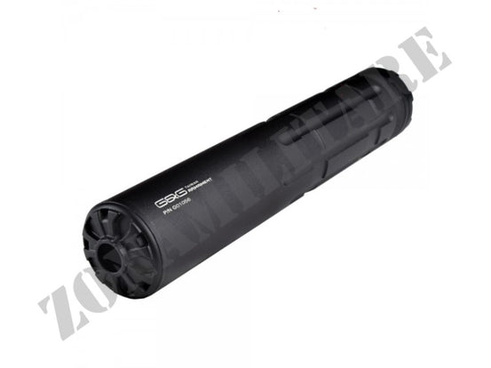 Silenziatore G&G Goms Mk5 Nero Con Lavorazioni Sul Fusto