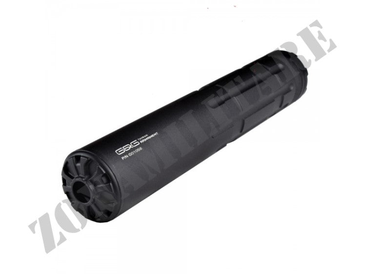 Silenziatore G&G Goms Mk5 Nero Con Lavorazioni Sul Fusto