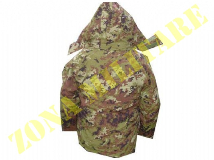 Parka Impermeabile Sbb Vegetato Con Pile Interno