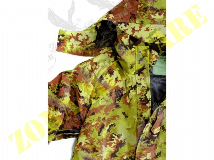 Parka Impermeabile Sbb Vegetato Con Pile Interno