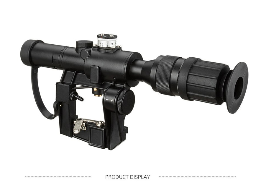 OTTICA AK SVD 4X26 CON RETICOLO LUMINOSO