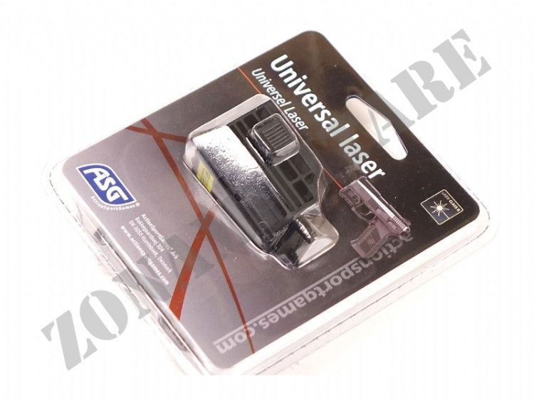 PUNTATORE LASER PER PISTOLE CON ATTACCO PER SLITTE RAIL ASG