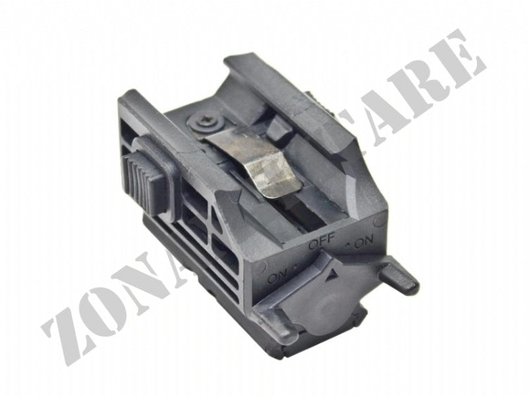 PUNTATORE LASER PER PISTOLE CON ATTACCO PER SLITTE RAIL ASG