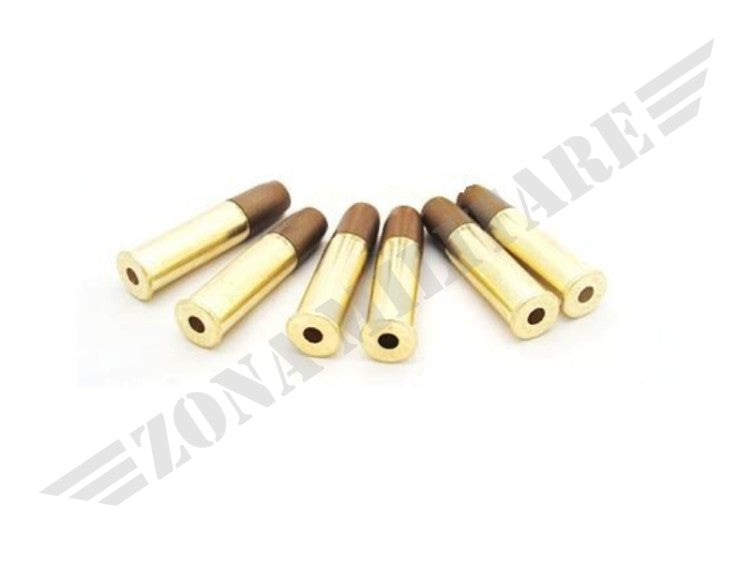 Set 25 Bossoli Per Revolver Cal.4.5 Per Biglie Acciaio