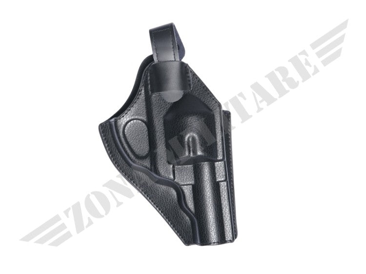 ECOMMUR Fondina Metallica Per Pistole E Revolver 2.5" | Per Softair E Armi A Pallini | Regolabile Con Velcro