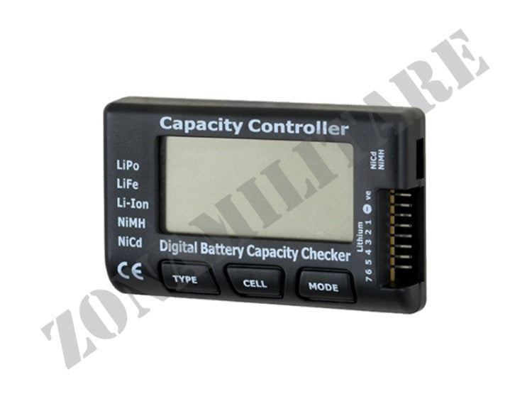 Tester Cell Meter 7 Per Batterie Lipo/Life/Liion/Nimh/Nicd Ipower
