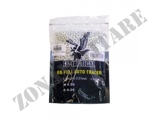 Pallini Traccianti Da 0.25Gr Confezione Da 2000 Bbs Js-Tactical