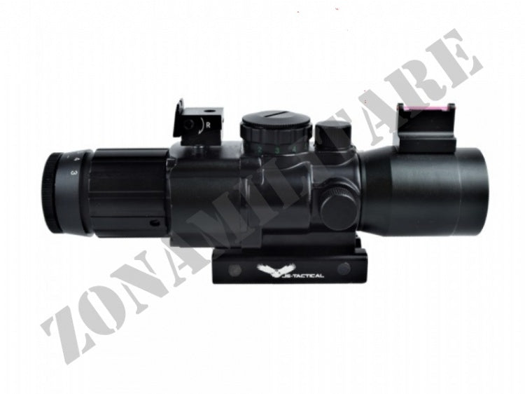 Mirino Con Ottica Da 32Mm Zoom 3X-12X Js Tactical