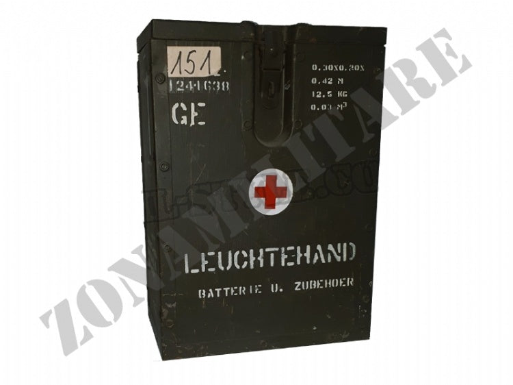 Lampada A Mano Da Segnalazione Tedesca Usata