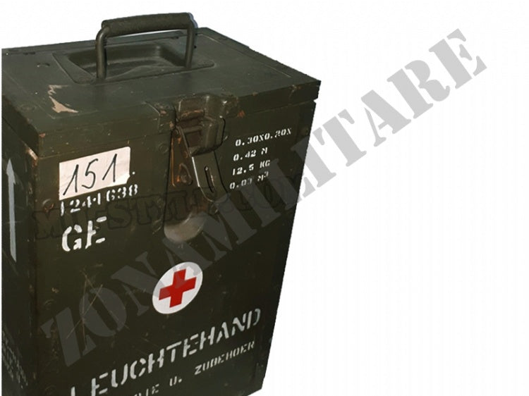 Lampada A Mano Da Segnalazione Tedesca Usata