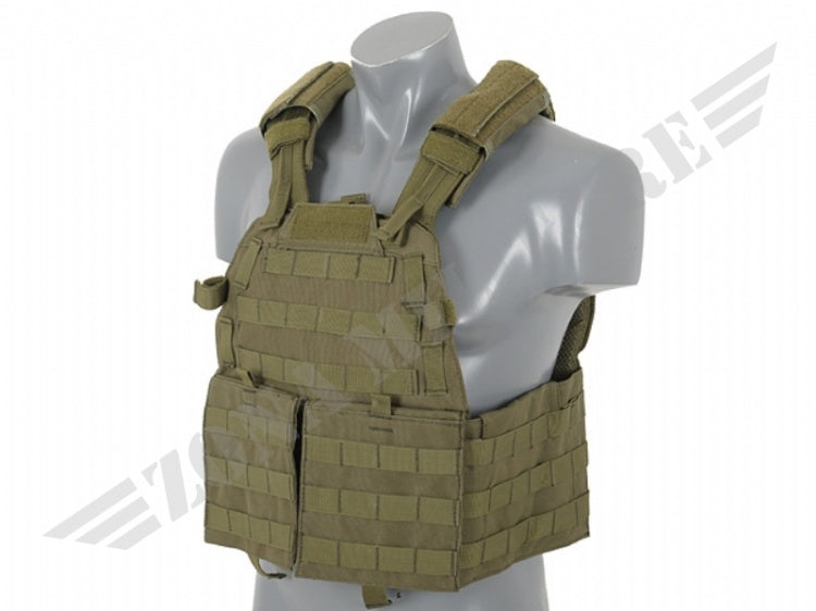 Tattico Molle Type Armor Vest Olive 8 Fields