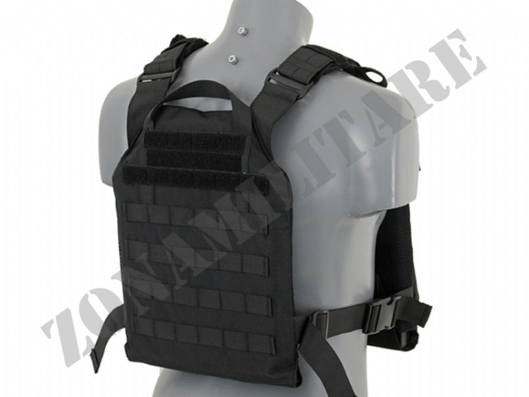 Assault Plate Carrier With Dummy Sapi Plates Black 8Fields