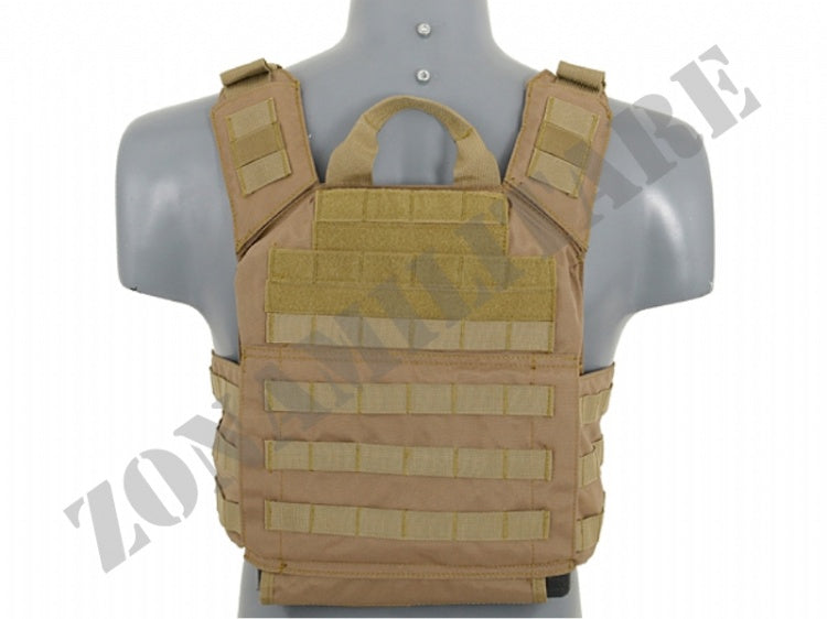 First Responder Plate Carrier With Dummy Sapi Plates Coyote