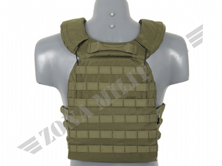 First Defense Plate Carrier Olive Version 8 Fields