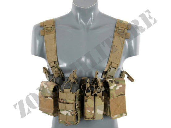 Tattico Compact Multi-Mission Chest Rig V3 Multicam 8 Fields