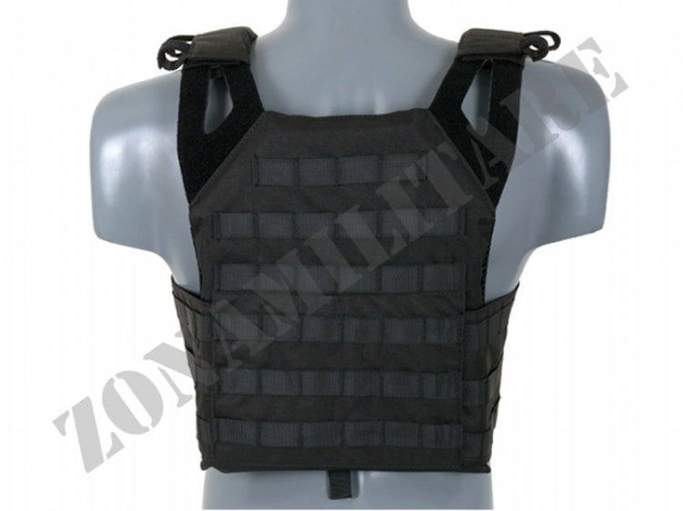 Tattico Jump Plate Carrier Cummerbund Black 8 Fields
