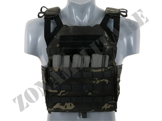 Tattico Jump Plate Carrier Cummerbund Multicam Black 8 Fields