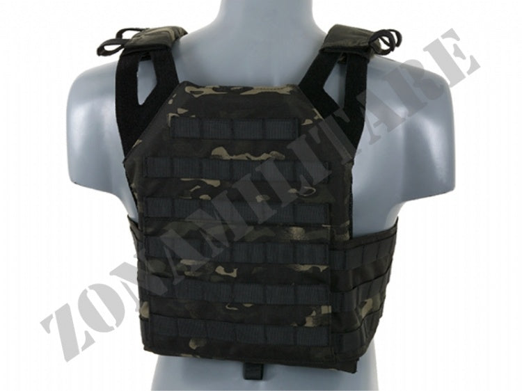 Tattico Jump Plate Carrier Cummerbund Multicam Black 8 Fields