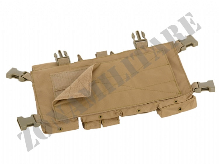 Tattico Buckle Up Recce Sniper Chest Rig Coyote 8 Fields