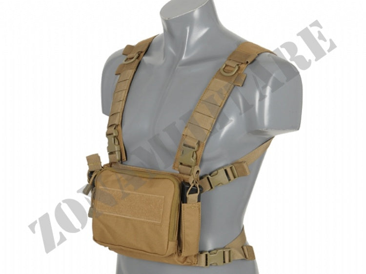 Tattico Compact Multi-Mission Chest Rig Coyote 8 Fields