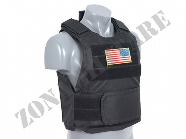 Tattico Delta Soft Body Armor Black 8Fields