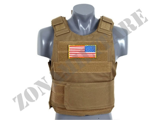 Tattico Delta Soft Body Armor Tan 8Fields