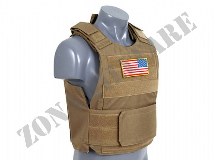 Tattico Delta Soft Body Armor Tan 8Fields