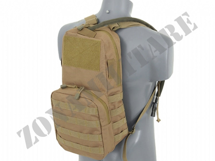 Wather Hydratation Carrier Molle W/Straps Coyote