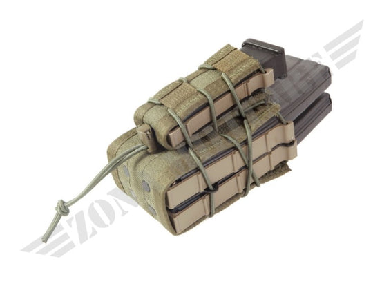 Versatile Double Combo-Magazine Pouch Od Green 8 Fields