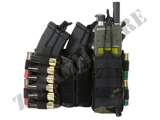 PANNELLO BUCKLE UP Multi-Mission Molle Front Panel 5.56/Cal.12 Multicam Black 8FIELD