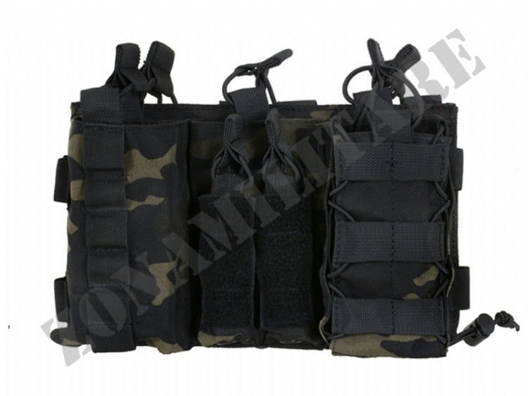 PANNELLO BUCKLE UP Multi-Mission Molle Front Panel 5.56/Cal.12 Multicam Black 8FIELD