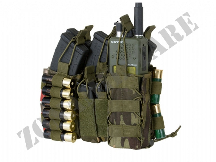 PANNELLO BUCKLE UP Multi-Mission Molle Front Panel 5.56/Cal.12 Atp Tropic 8FIELD