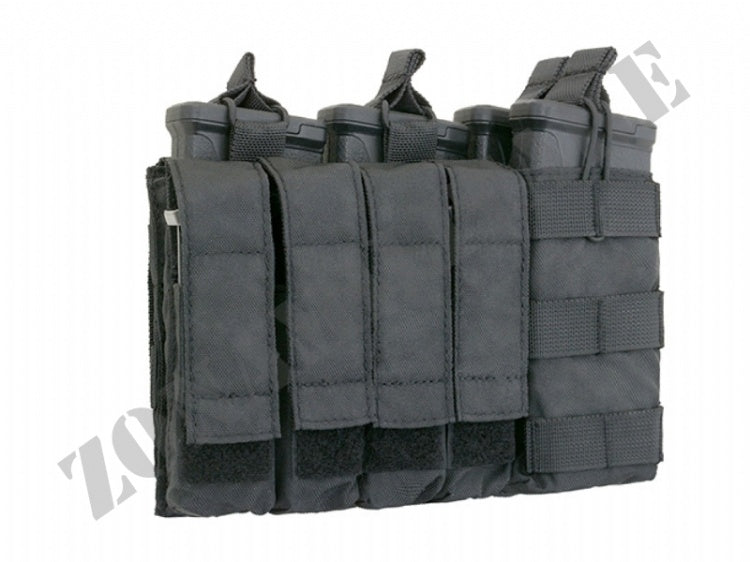 Porta Caricatori 4X 5.56 Mag E 4X Pistol Panel Black 8 Fields