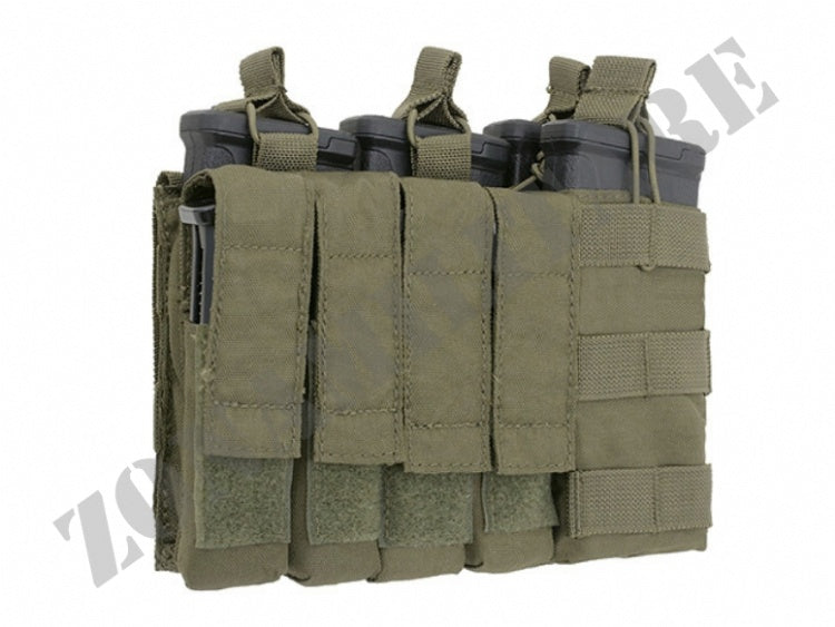 Porta Caricatori 4X 5.56 Mag E 4X Pistol Panel Od Green 8 Fields