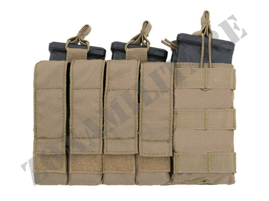 Porta Caricatori 4X 5.56 Mag E 4X Pistol Panel Coyote 8 Fields