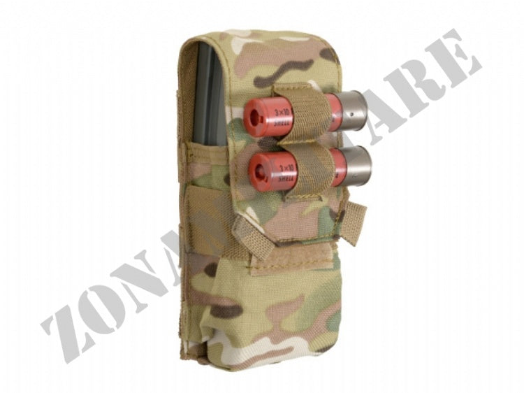 Porta 2 Caricatori 5.56Mm/Cal.12 Magazine Loops Multicam 8 Fields