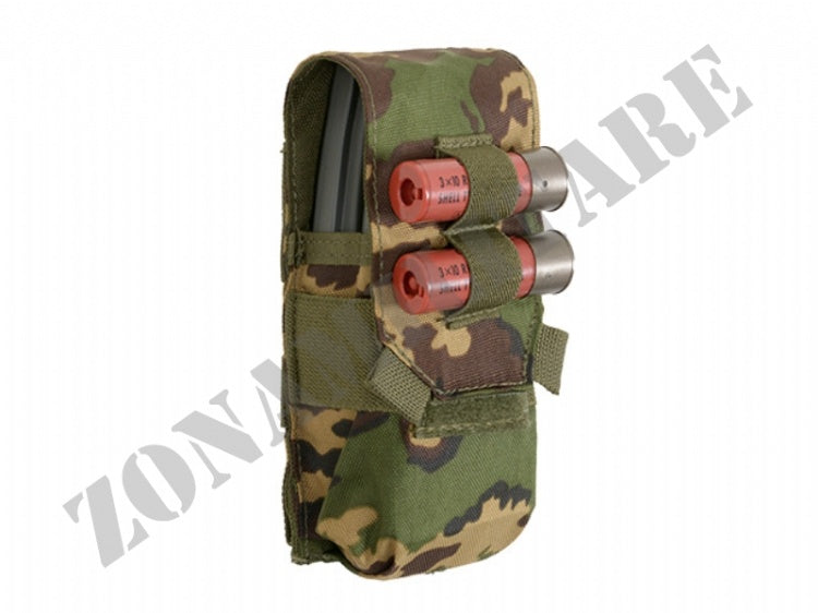 Porta 2 Caricatori 5.56Mm/Cal.12 Magazine Loops Royal Camo 8 Fields